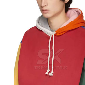 เสื้อฮู้ดดี้ดีไซน์ล่าสุด สีสันตัดกัน ผลิตในปากีสถาน เสื้อฮู้ดดี้สตรีทแวร์ผู้ชาย คุณภาพสูง สำหรับขายออนไลน์ - Product Image 6