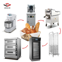 GRACE Commerciële Bakkerijapparatuurset voor Hotel, Restaurant, Supermarkt en Centrale Bakkerijproductieprojecten