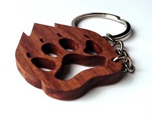 Retail Ready Wooden <b>Key</b> Chains Display Quality Wooden <b>Key</b> Chains Solid Color Wooden <b>Key</b> Chains <b>Custom</b> Factory Wholesale Use - Product Image 2