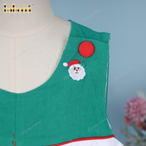 Pantalones Largos de Verano de Lujo Personalizados por el Fabricante, ODM BB3452, de Pana con Botones, Tema Navideño, para Bebés Niños, Resistentes al Fuego - Product Image 4