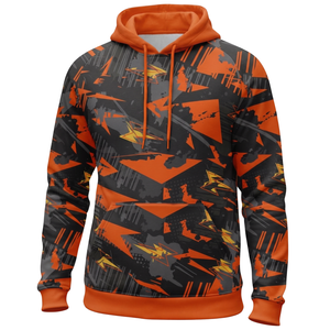 Sudadera con Capucha Sublimada al por Mayor, Diseño Personalizado, Sudadera Deportiva de Forro Polar para Hombre y Mujer, Fabricante OEM, Marca Privada, MOQ Bajo - Product Image 1