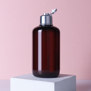 ขวดพลาสติก PET สีเหลืองอำพัน ขนาด 8 ออนซ์ ทรงบอสตัน ปากขวดขนาด 24-410 - Product Image 3