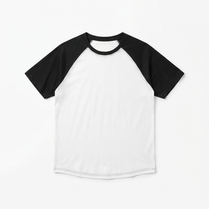 Camisetas de Manga Raglán de Alta Calidad, Mezcla de Algodón, Proveedores Modernos, Camisetas Raglán OEM ODM, Ropa Deportiva Casual y Elegante, Venta al Por Mayor - Product Image 3