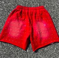 AUA SPORTSWEAR Short à cordon de serrage sublimé VOLEN orange pour homme, respirant, en polyester, coupe classique, pour adulte, été