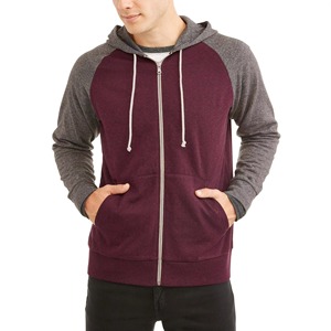 เสื้อฮู้ดผู้ชายแบบสบายๆ สองสี กันน้ำ กันยับ ซิปหน้า ดีไซน์สีสันสดใส - Product Image 5