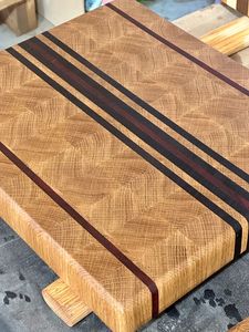 Plateau de service et planche à découper en bois d'acacia de haute qualité, ensemble professionnel de qualité chef, bloc de découpe en bois, fabrication sous marque privée - Product Image 5