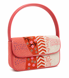 Sac à bandoulière de luxe fait main de haute qualité avec perles de verre en forme de homard, pour femme, design de créateur, usage côtier et plage, capacité 1L, personnalisable OEM ODM - Product Image 3