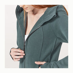 Ropa Deportiva de Alta Calidad a Precio Razonable, Sudaderas con Cremallera para Mujer al por Mayor, Sudadera con Cremallera y Logotipo Personalizado para Mujer - Product Image 4