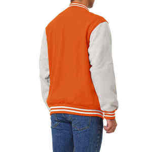 Vestes universitaires personnalisées de qualité supérieure avec logos propres, vestes de baseball pour hommes, vente en gros. - Product Image 2