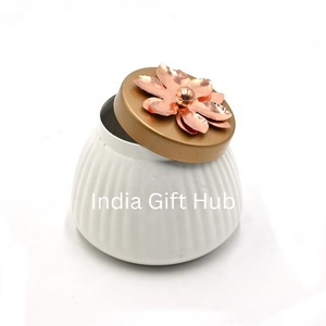 Bộ lọ bằng thép không gỉ với nắp 4 inch cho đám cưới ủng hộ bé tắm trở lại Quà Tặng <span class=keywords><strong>Jar</strong></span> lưu trữ hộp sắt mô hình trang trí - Product Image 3