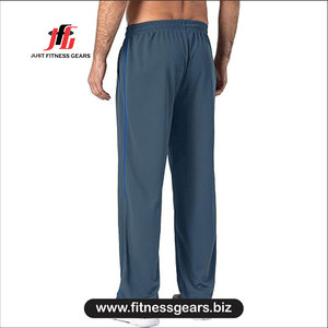 Jogging pour homme à taille élastique, pantalon de survêtement en coton pour l'automne, pantalon décontracté pour homme, pantalon à taille élastique avec cordon de serrage - Product Image 2