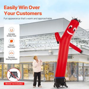 Muñeco Inflable de Tubo de 20 Pies de Altura, Accesorio Divertido y Ondulado para Eventos, Tubo Inflable Volador y Bailarín con Brazos Agitando, Marioneta Aérea de 18 Pies - Product Image 2