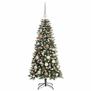 Árbol de Navidad Artificial Verde de 47.24 Pulgadas con 150 LED - Product Image 3