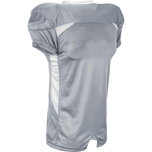 American Football Jersey V-Neck Short Sleeve Mesh 100 Polyester Moisture Wicking Adult Men <b>Athletic</b> Wear - Product Image 2