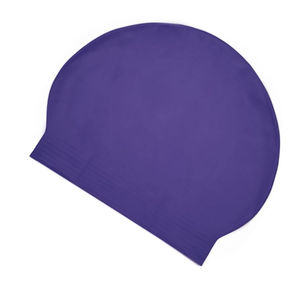Gorro de Natación de Silicona Morado Premium – Diseño Ligero y Resistente al Cloro - Product Image 6