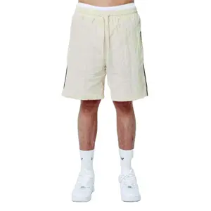 Erkekler yaz şort pamuk plaj şortu erkek moda nefes ince şort hafif İpli kısa pantolon düz renk serin