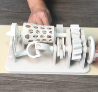 Service d'impression 3D SLS haute précision 0,05 mm, prototypage rapide en nylon 12/PA12 pour l'automobile, l'aérospatiale, le médical, à paroi mince