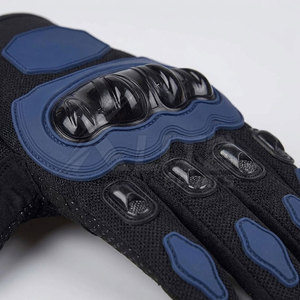 Gants de moto confortables et respirants pour l'extérieur, avec support de sécurité, sangle de poignet réglable et paume antidérapante - Product Image 6