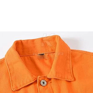 Chaqueta de Mezclilla Casual de Invierno para Hombre, 100% Algodón, Tejido Transpirable Ecológico, Logotipo Frontal, Servicio OEM para Uso Diario y Viajes - Product Image 6