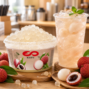 Perlas de Boba Listas para Comer KEIFU de Taiwán, 500g, para Bebidas Creativas de Té de Burbujas - Product Image 3