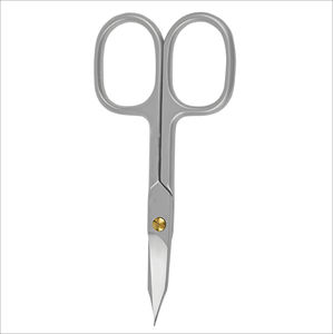 Ciseaux à ongles de haute qualité, ciseaux à cuticules courbés, en acier inoxydable, vente en gros, étiquette privée, logo personnalisé - Product Image 3