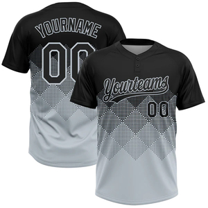 เสื้อเบสบอลซอฟต์บอลแบบสองกระดุมสั่งทำพิเศษสำหรับเด็ก วัยรุ่น ผู้ชาย ผู้หญิง ชุดกีฬา ผู้จัดจำหน่าย - Product Image 5