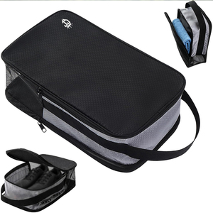 Multi Compartment Zip Closure Travel <b>Golf</b> Shoes Bag Comfortable Handle <b>Golf</b> Shoes Bags In Bulk Quantity - Product Image 1