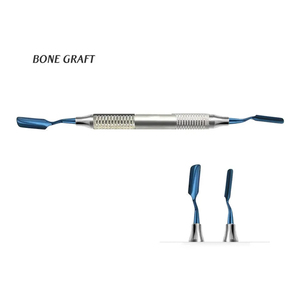 ชุดอุปกรณ์ฝังรากฟันเทียมแบบ Bone Bridge Dental Bone Graft Implant Packer Grafting Carrier Pluggers สแตนเลสสตีล แบบใช้มือ 6 ชิ้น สำหรับทำความสะอาดฟันอย่างมืออาชีพ - Product Image 3