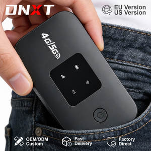 Router Wifi 4G de Bolsillo DNXT, Módem Wifi 4G Portátil, Batería Wifi 4G de 3000 mAh, <span class=keywords><strong>USB</strong></span> Tipo-C, 300 Mbps, LED para Uso en Exteriores - Product Image 1