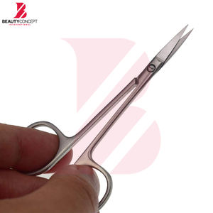 Ciseaux à cuticules classiques à lame droite en acier inoxydable, outil professionnel pour le soin des ongles et des cuticules, pour la manucure - Product Image 5