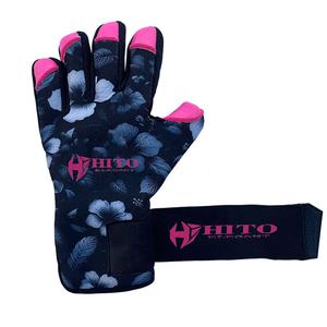 Guantes de Portero de Fútbol Profesionales de Nuevo Diseño, Impresión de Silicona en la Parte Posterior de la Mano y Contacto de 4 mm en la Parte Delantera de la Mano, Corte Medius Letax - Product Image 5