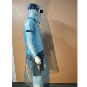 Imperméable jetable en plastique PE coloré, idéal pour une utilisation individuelle, faible MOQ, best-seller du Vietnam, vente en gros - Product Image 3