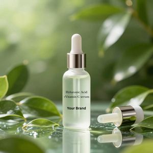 Nouveauté Sérum Visage Anti-Âge et Anti-Rides Raffermissant Bio Liquide à l'Acide Hyaluronique et Vitamine C Hydratant 30ml Marque Privée OEM - Product Image 4