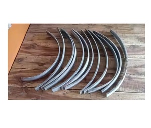 แถบเขาควายธรรมชาติ ทนทาน ทำด้วยมือ สีดำ น้ำตาลเข้ม ลายธรรมชาติ ขนาด 60x160 มม. สำหรับทำธนู ขัดเงาเรียบ - Product Image 2