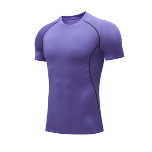 T-shirt pour homme, impression de logo personnalisé, sublimation, motif de lettres tricotées, respirant et à séchage rapide, vente en gros, 100% polyester - Product Image 4