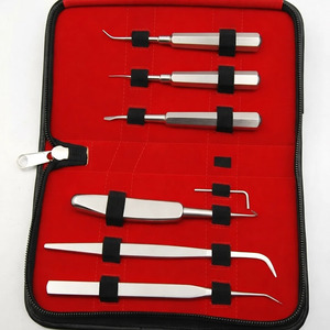 Juego de Elevadores Dentales Equinos Jamso Industries JI-4321, Instrumentos Dentales Veterinarios de Acero Inoxidable Hechos a Mano, Certificación CE - Product Image 5