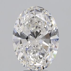 Diamant non monté certifié IGI 5.02 ovale VS1, diamant cultivé neuf - Product Image 1