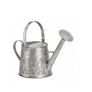 Regadera de Aluminio Galvanizado con Diseño Floral, Ecológica y Duradera para Jardinería, Capacidad de 1.5L - Product Image 1