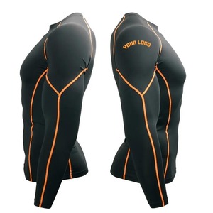 Custom Sublimated Rash Guard <b>Compression</b> <b>Shirt</b> MMA Training Wear Breathable OEM ODM Wholesale Manufacturer - Product Image 5