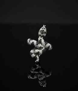 Anillo de Serpiente de Plata de Ley 925 con Diamantes, Estilo Hip Hop, Acabado en Oro de 10K/14K, Joyería Brillante para Hombre, Regalo - Product Image 2