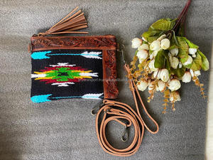 Recién llegado, bolso de mano Jacquard, Color negro, Sling, bolsos bohemios tallados a mano, bolsos elegantes de Venta caliente para mujer - Product Image 4