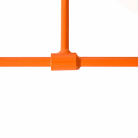 Cible de tir tactique en acier orange robuste de calibre .22 Rimfire 10 mm pour usage professionnel