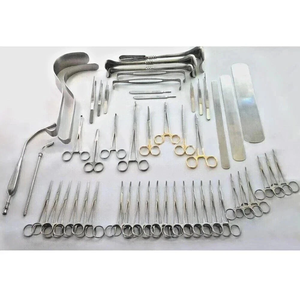 Ensemble d'instruments de laparotomie de base 104 pièces, kit chirurgical abdominal en acier inoxydable allemand, fabricant OEM Jamso Industries - Product Image 4