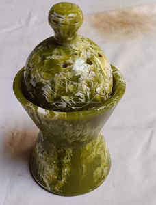 Newly Added Latest Design <b>Resin</b> Bakhoor Burner Pink Whitish Aromatherapy Diffuser 100% Natural Pleasant Fragrance for Weddings - Product Image 5