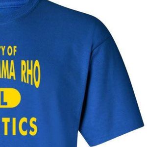 T-shirt unisexe en coton à col rond et manches courtes Sigma Gamma Rho Athletics – Vêtements de sport décontractés pour sororité grecque – Personnalisable - Product Image 3