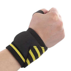 สายรัดข้อมือพับได้แบบนุ่ม ระบายอากาศได้ดี สำหรับยกน้ำหนัก ออกกำลังกาย  พร้อมโลโก้สั่งทำพิเศษ  สายรัดพยุงข้อมือแบบมืออาชีพ ป้องกันการบาดเจ็บ - Product Image 2