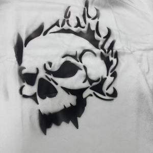 Camiseta de Gran Tamaño para Hombre, 230 g/m², 100% Algodón, Lavada con Ácido, con Estampado Gráfico, Estilo Vintage, Logotipo Personalizado, Venta al Por Mayor del Fabricante - Product Image 3