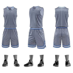 ชุดบาสเก็ตบอลดีไซน์พรีเมียมคุณภาพเยี่ยม ขายดีที่สุดประจำปี 2026 ผลิตจากโพลีเอสเตอร์ 100% รับออกแบบเสื้อบาสเก็ตบอลตามสั่งทั้งทีม - Product Image 3