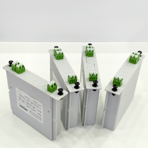 Répartiteur optique à cassette monomode 1x4 LC/APC de type enfichable, fabriqué en Chine - Product Image 4