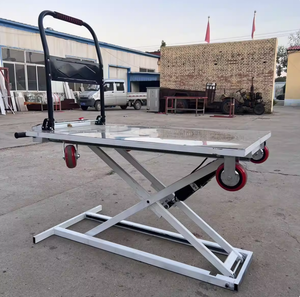<span class=keywords><strong>Plataforma</strong></span> Elevadora de Tijera Hidráulica Móvil para Carga y Descarga Eléctrica, Carro Deslizante Portátil para Manipulación de Carga Pesada - Product Image 2
